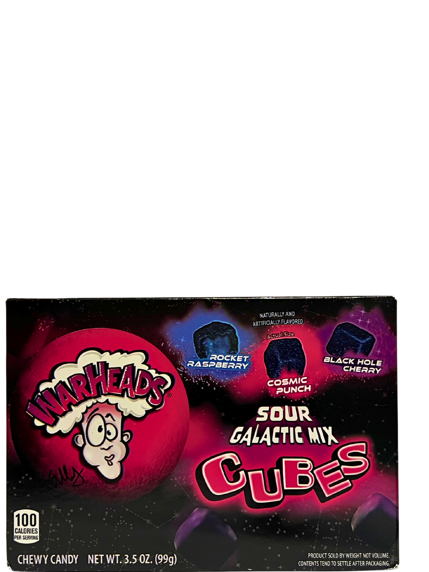 Warheads sour galactic cubes