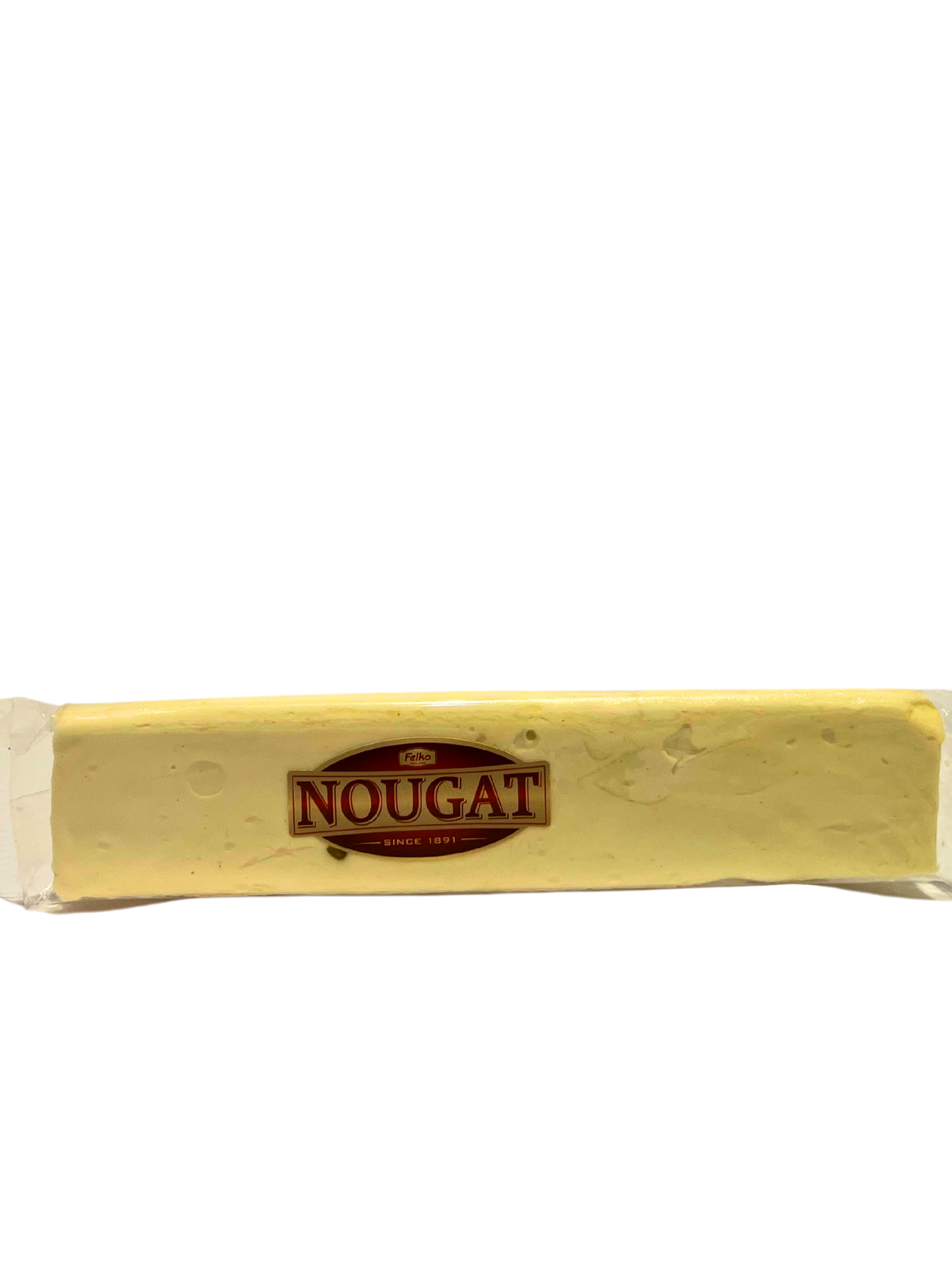 Nougat reep vanille zonder amandelen van Felko