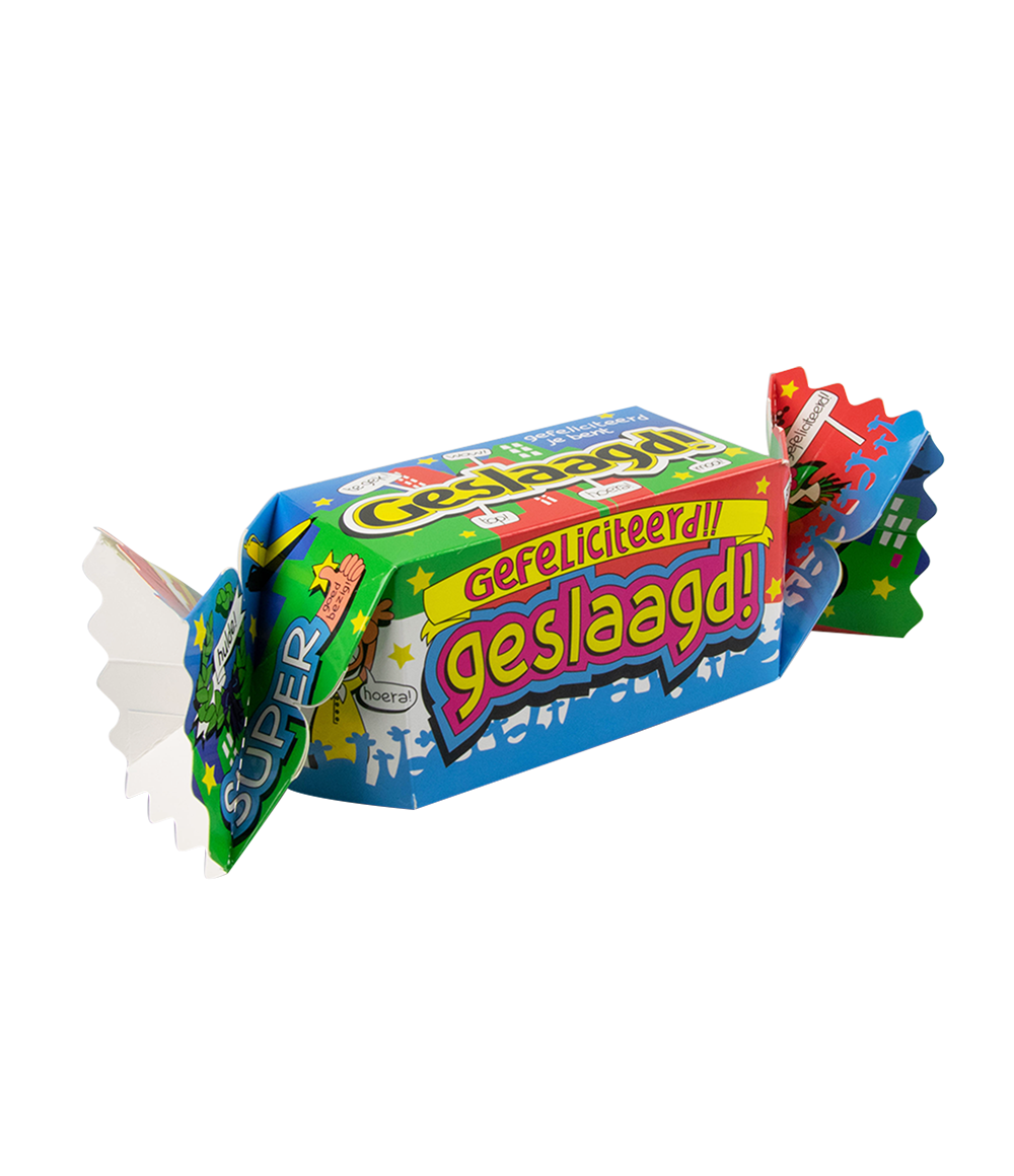 Toffee doosje Geslaagd
