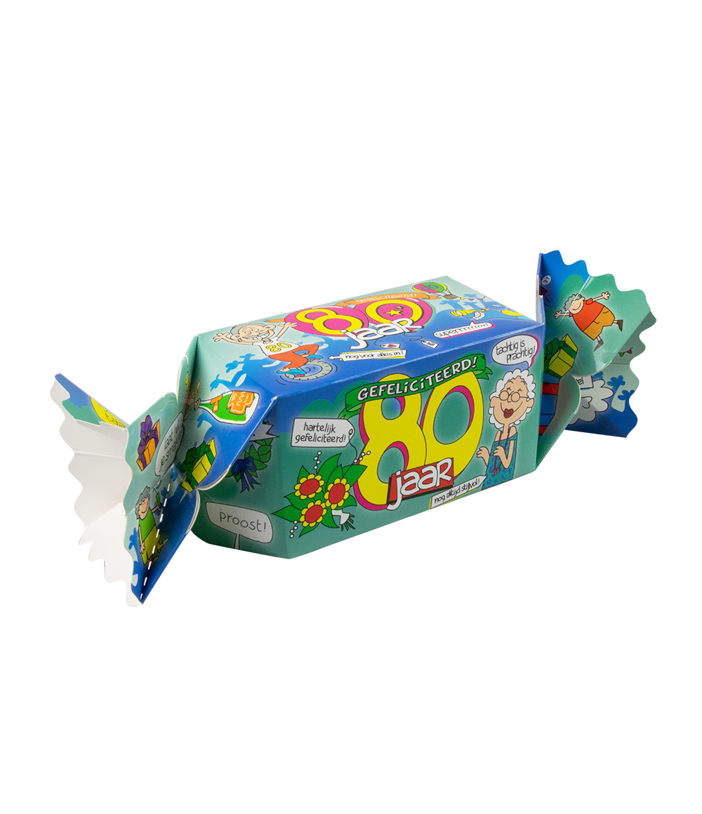 Toffee doosje 80 jaar