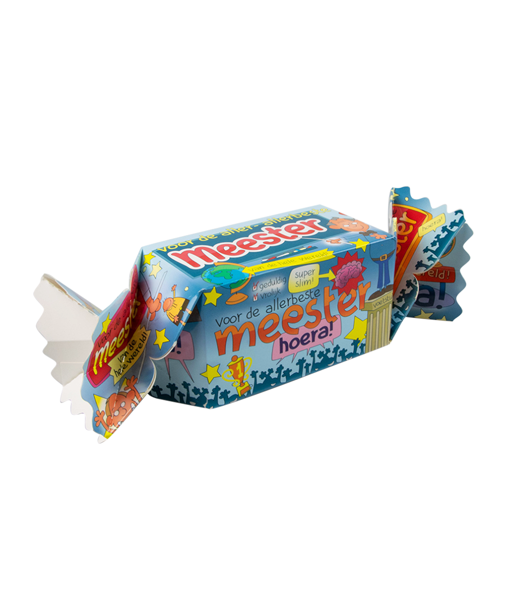 Toffee doosje Meester
