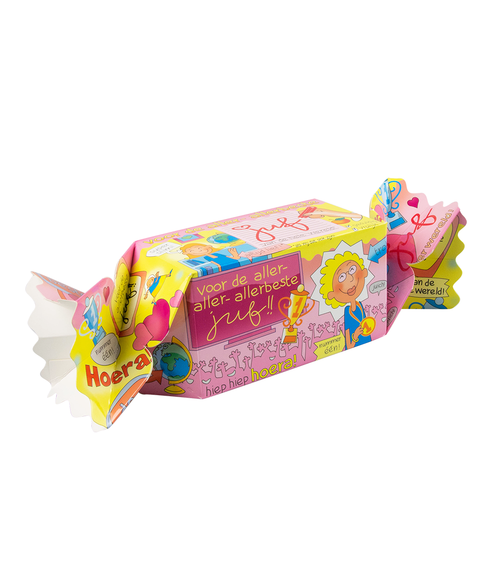 Toffee doosje Juf