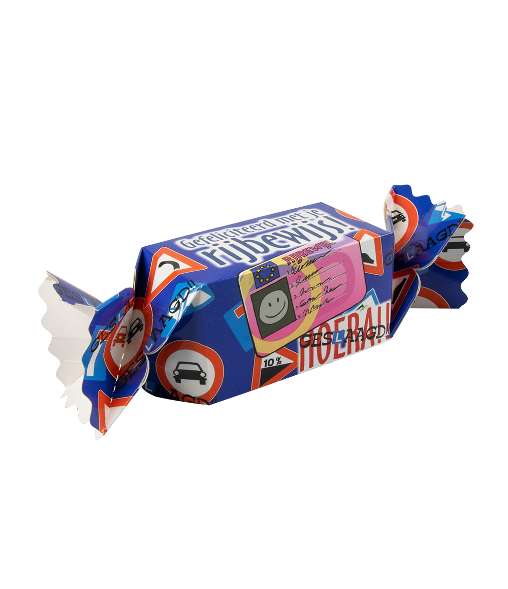 Toffee doosje Rijbewijs