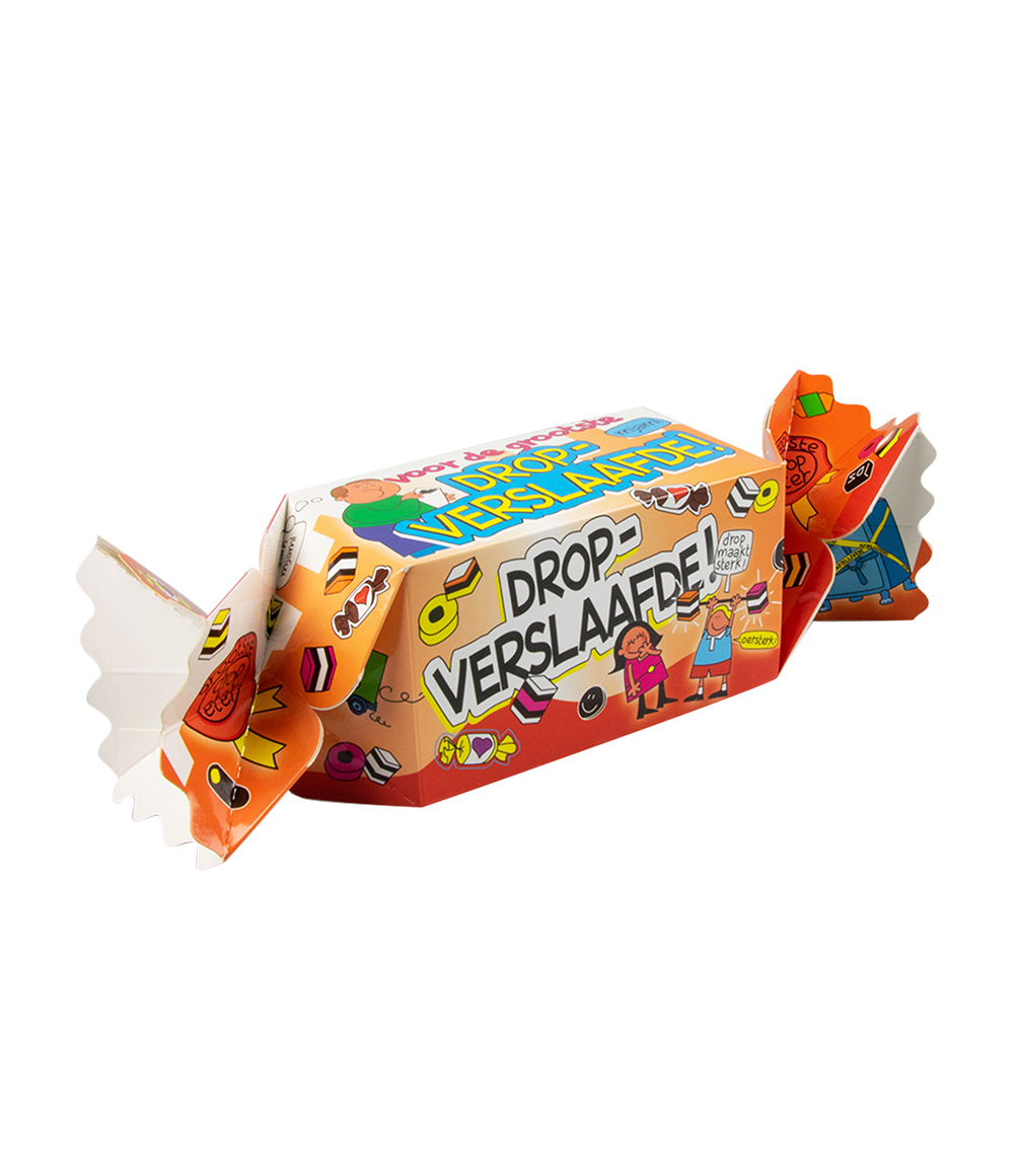 Toffee doosje Dropverslaafde