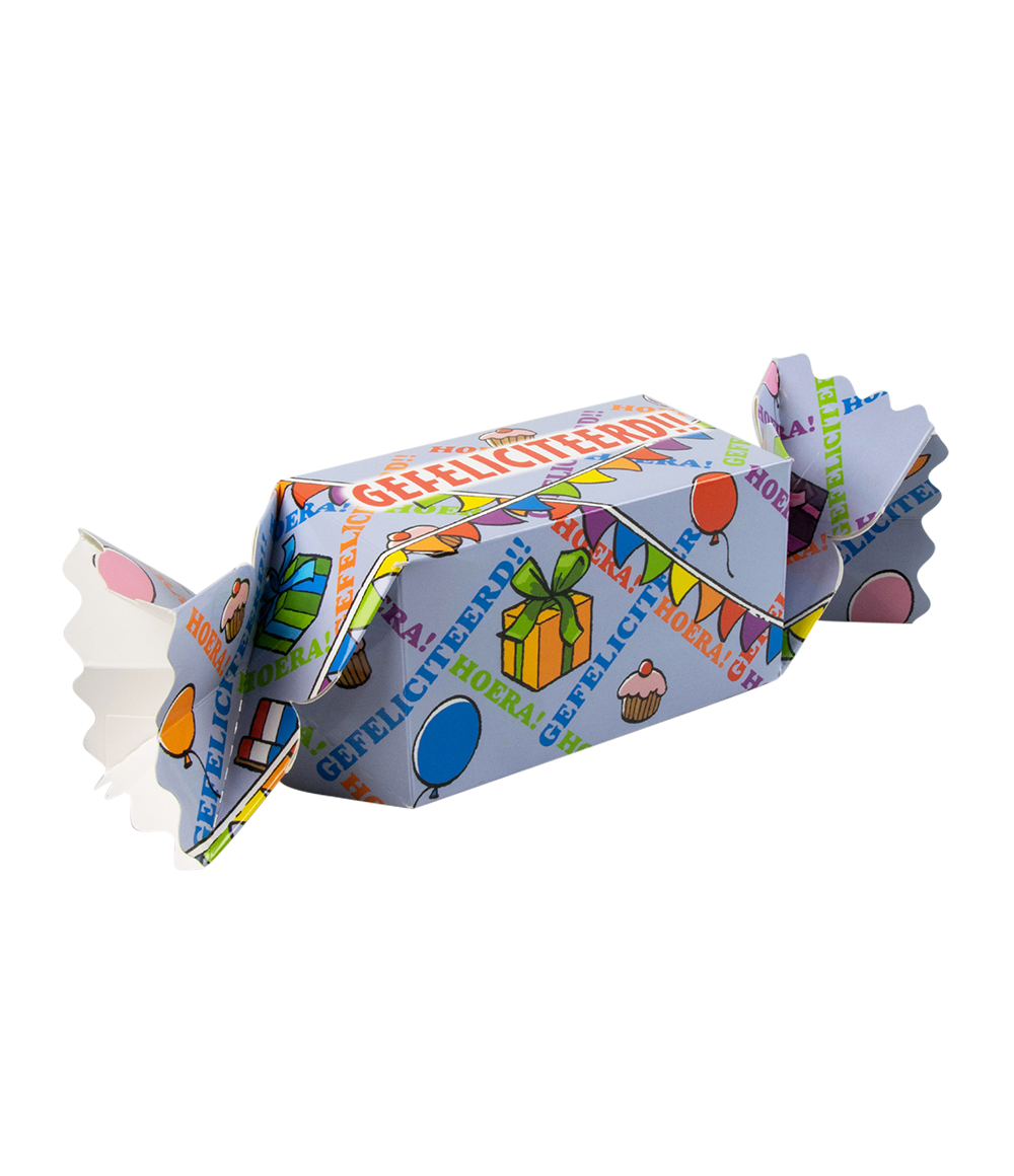 Toffee doosje Gefeliciteerd