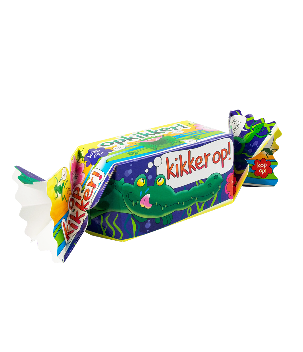 Toffee doosje Opkikkertje