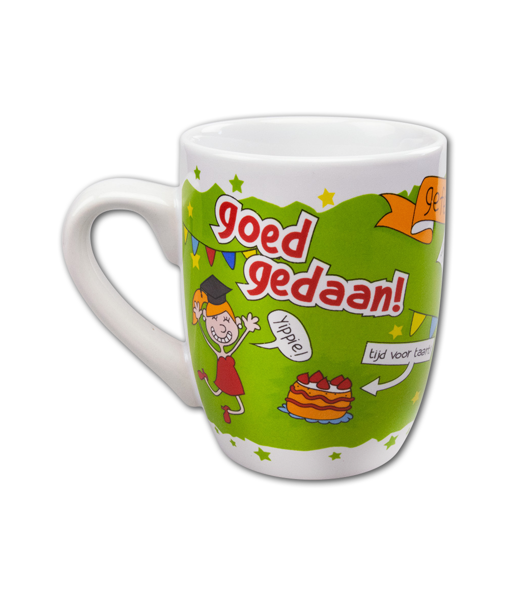 Mok Geslaagd Goed Gedaan