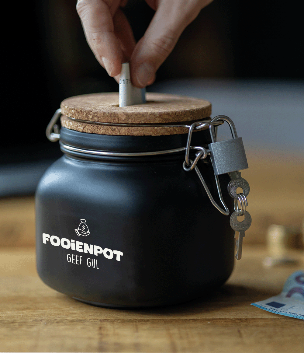 Spaarpot Fooienpot