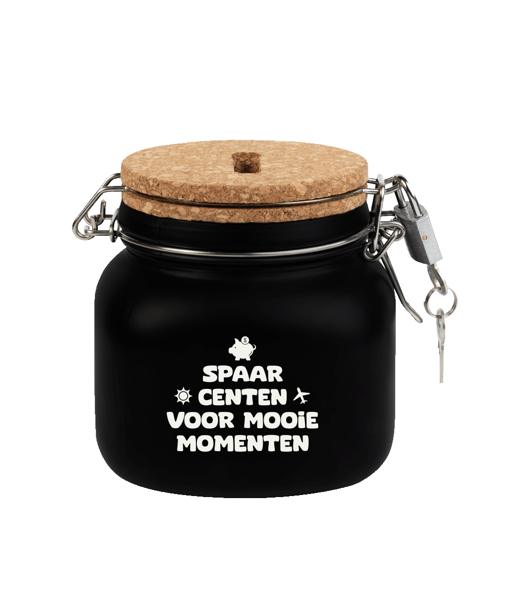Spaarpot Spaar centen voor mooie momenten