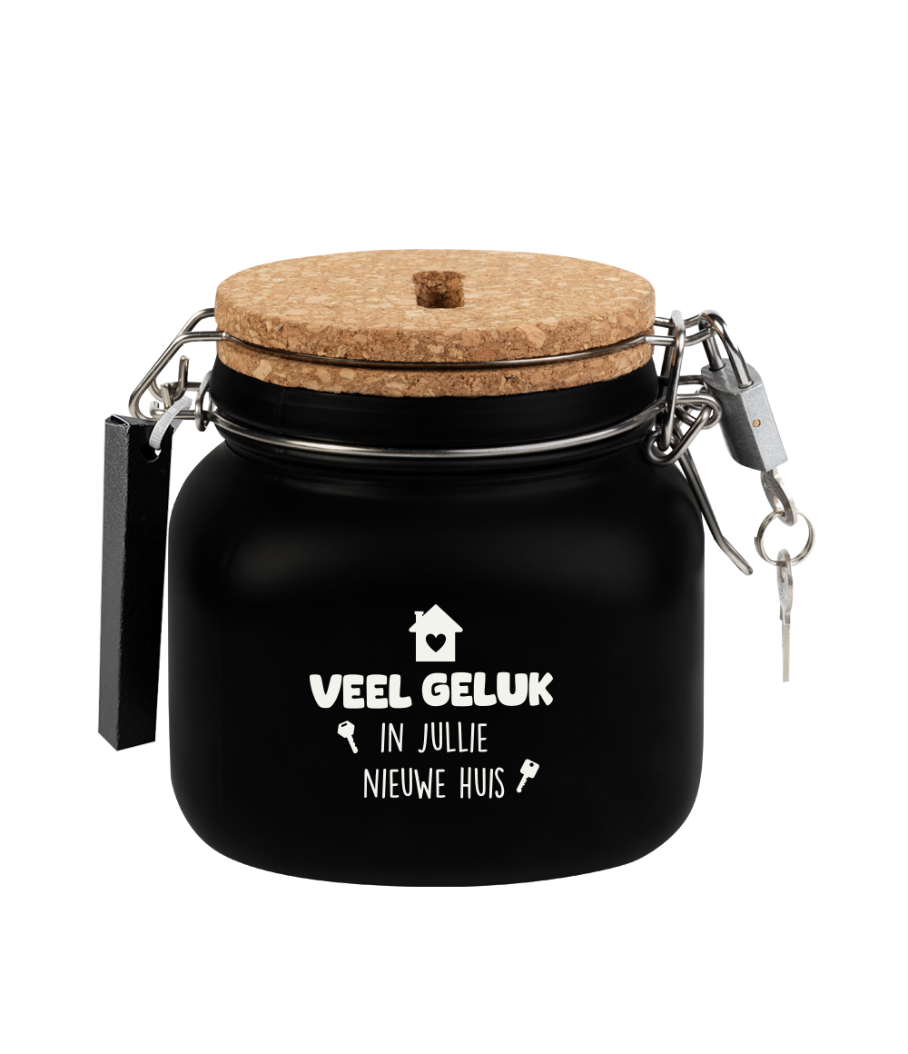 Spaarpot Veel geluk in jullie nieuwe huis