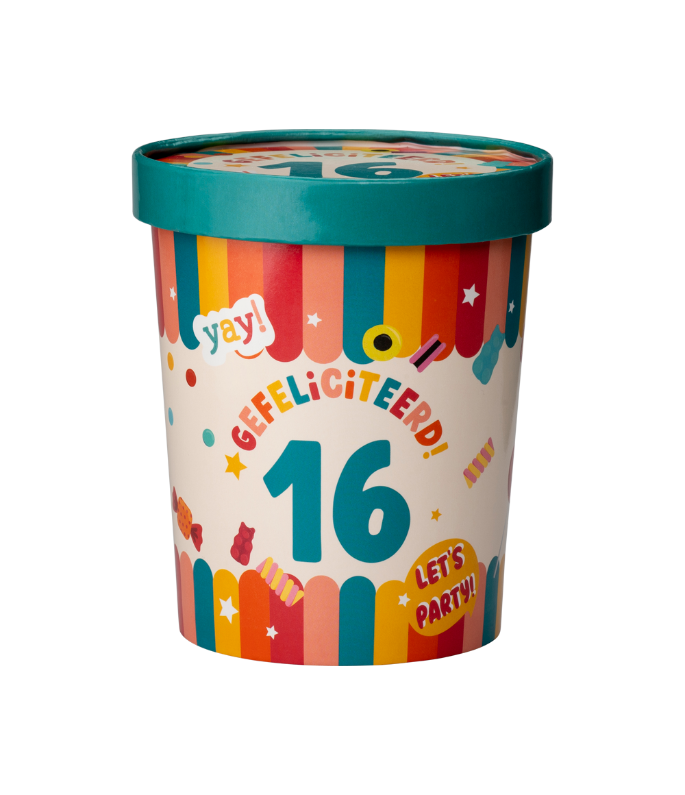 Candy Bucket 16 jaar
