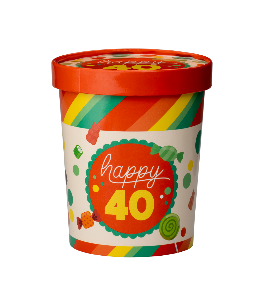 Candy Bucket 40 jaar