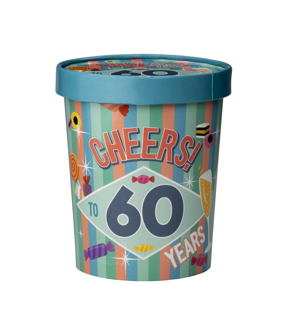 Candy Bucket 60 jaar