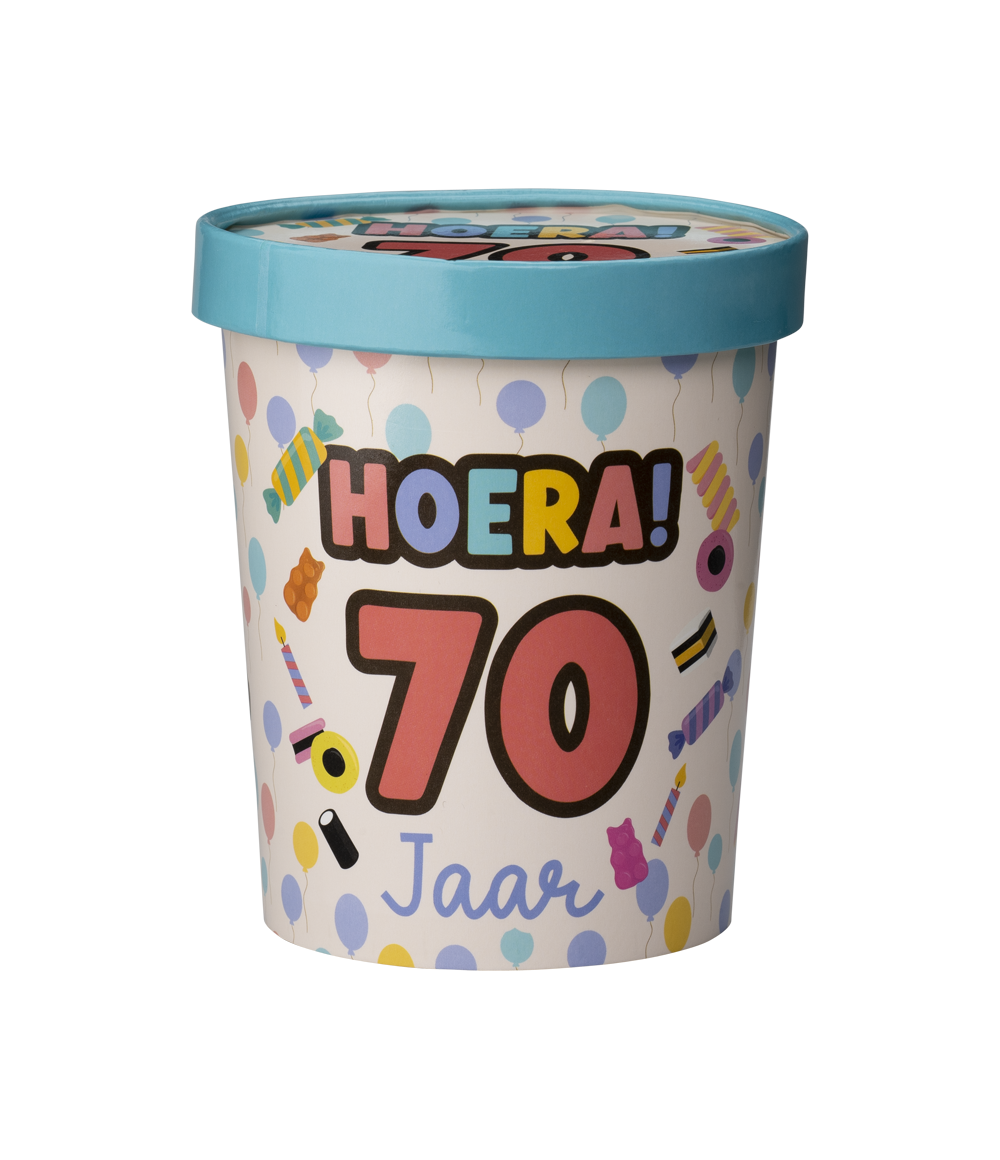 Candy Bucket 70 jaar