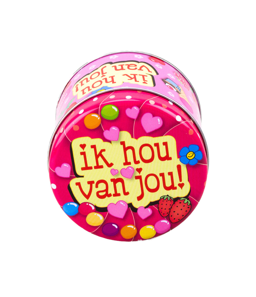 Snoepblikje Ik hou van je