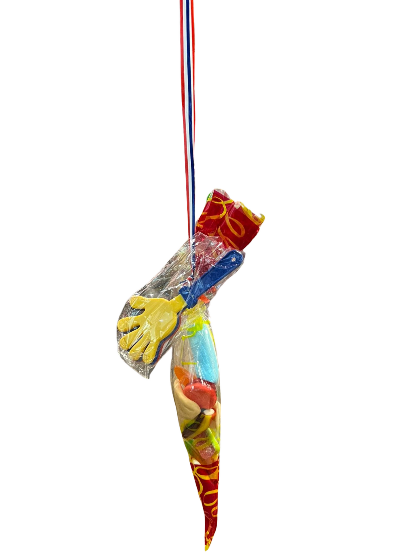 Snoepzak met handklapper