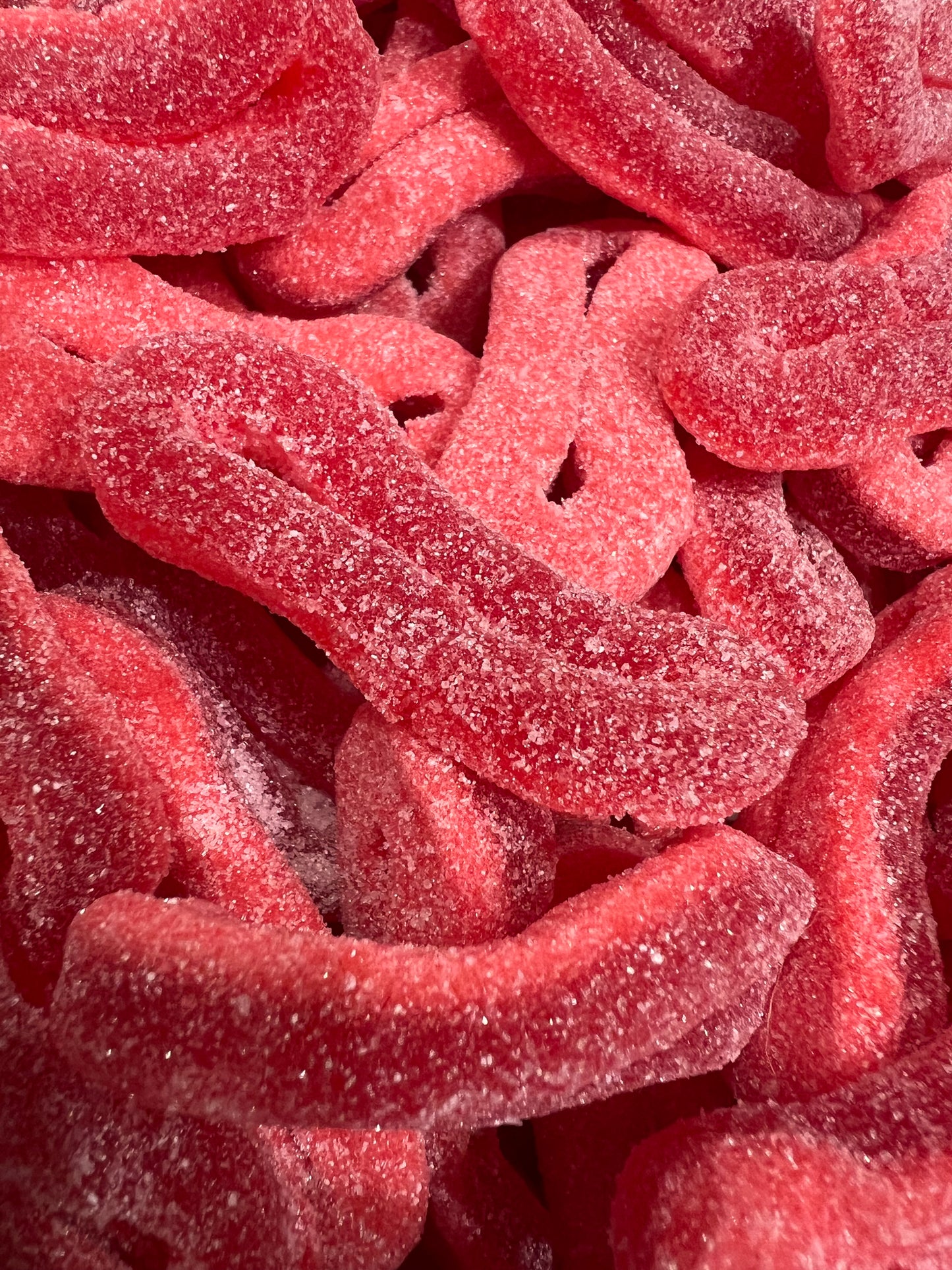 Gesuikerde aardbeien ringen van Damel