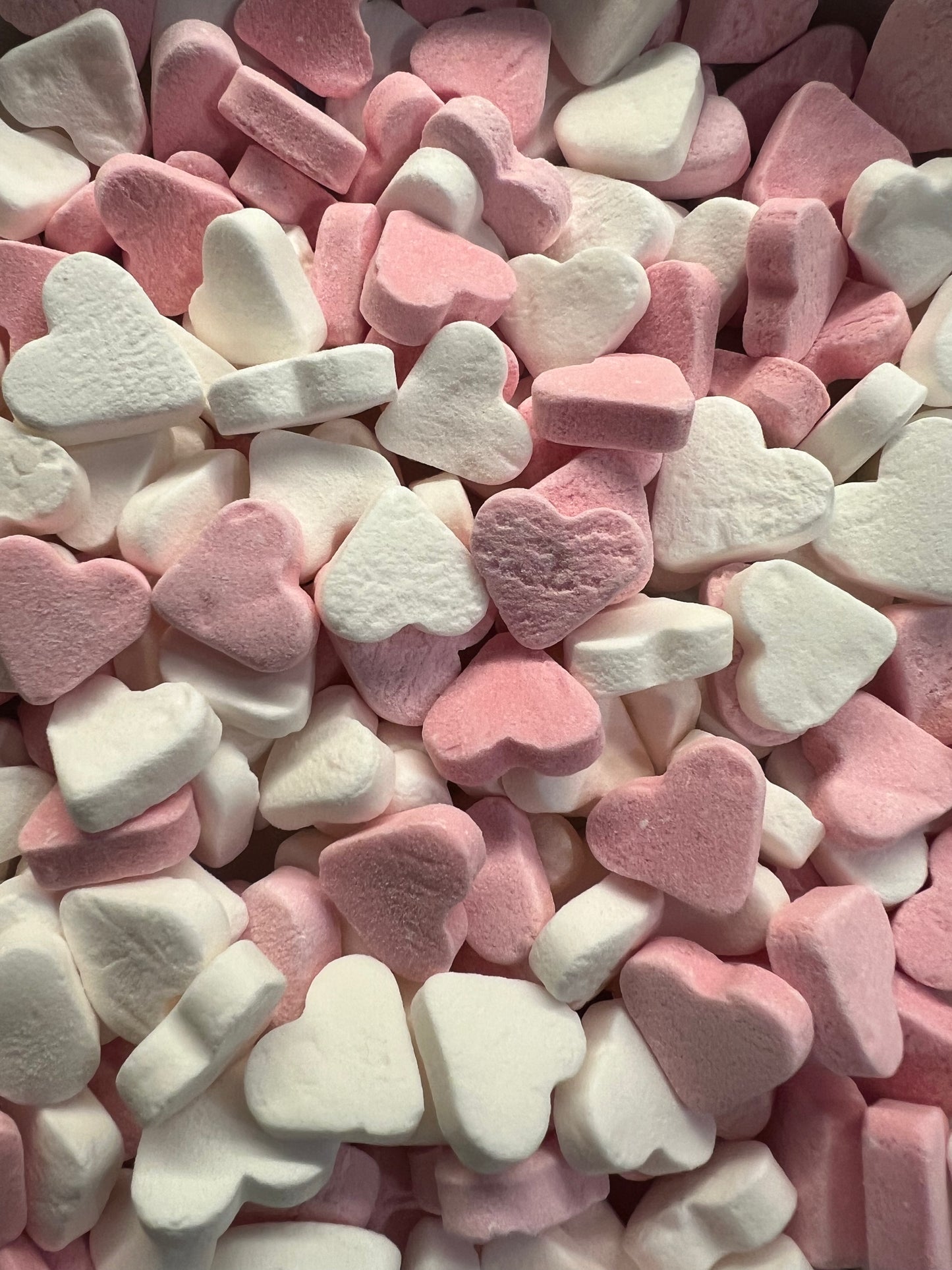 Mini Pepermunt Hartjes Roze-wit