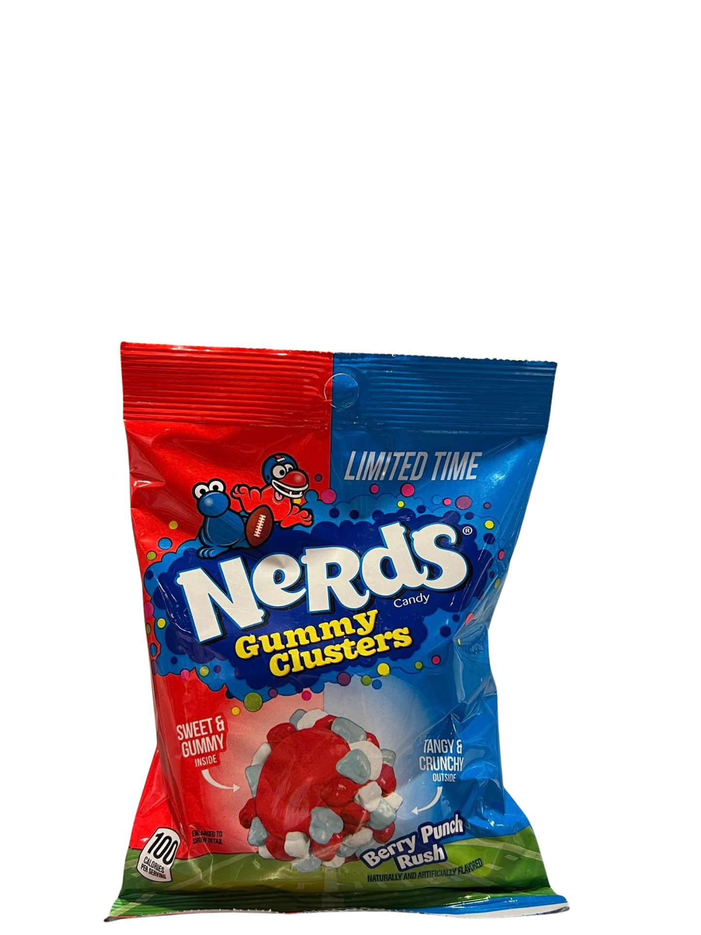 Nerds Clusters Berry Punch Amerikaans snoep met knapperige Nerds en zacht centrum