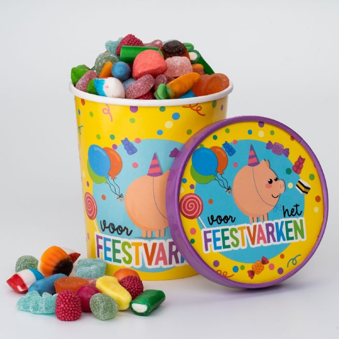 Candy Bucket Feestvarken