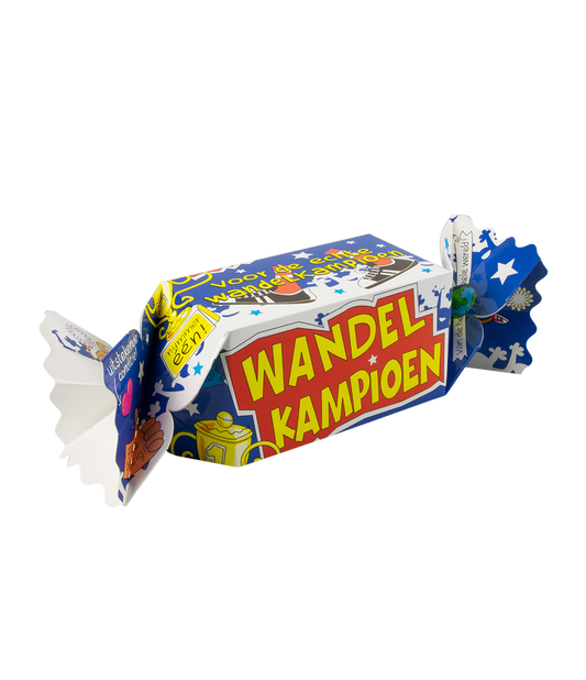 Toffee doosje Wandelkampioen