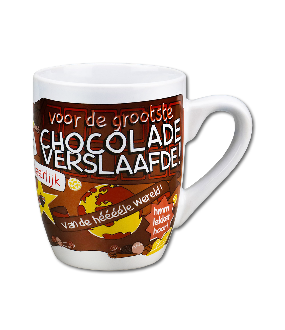 Mok Chocolade Verslaafde