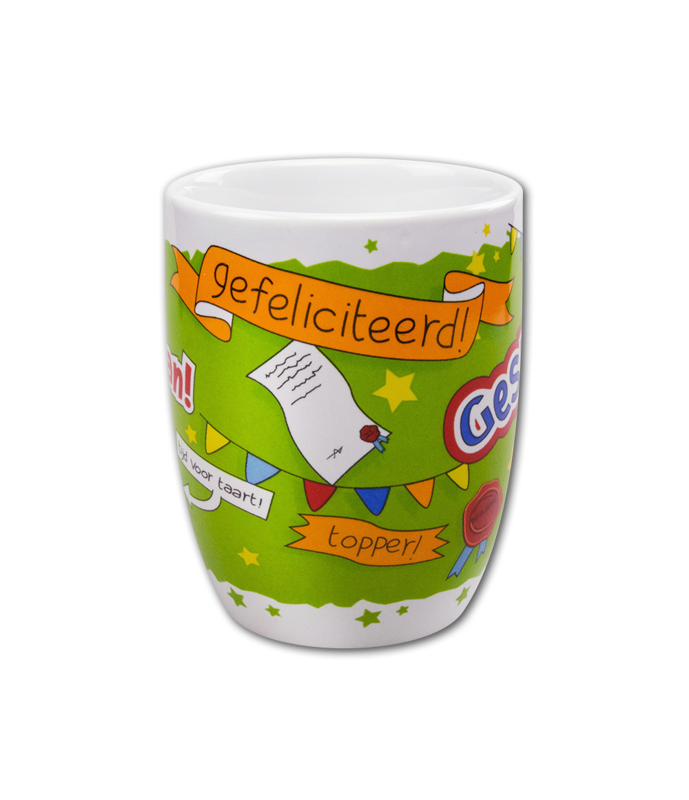 Mok Geslaagd Goed Gedaan