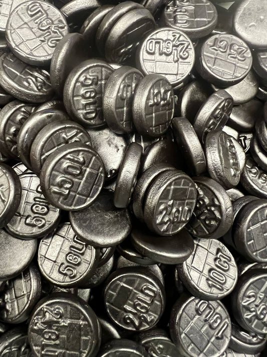 Lakritz Münzen van Red Band - Klassieke muntdrop van Red Band met zoete smaak
