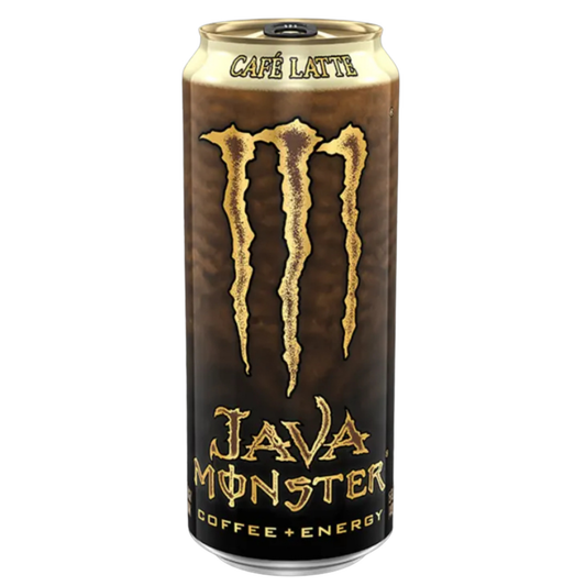 Monster Energy Java Café Latte koffiedrank met romige cafésmaa
