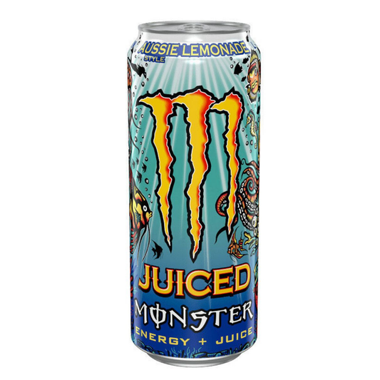 Monster Energy Juiced Aussi Lemonade energiedrank met frisse citroenlimonadesmaak