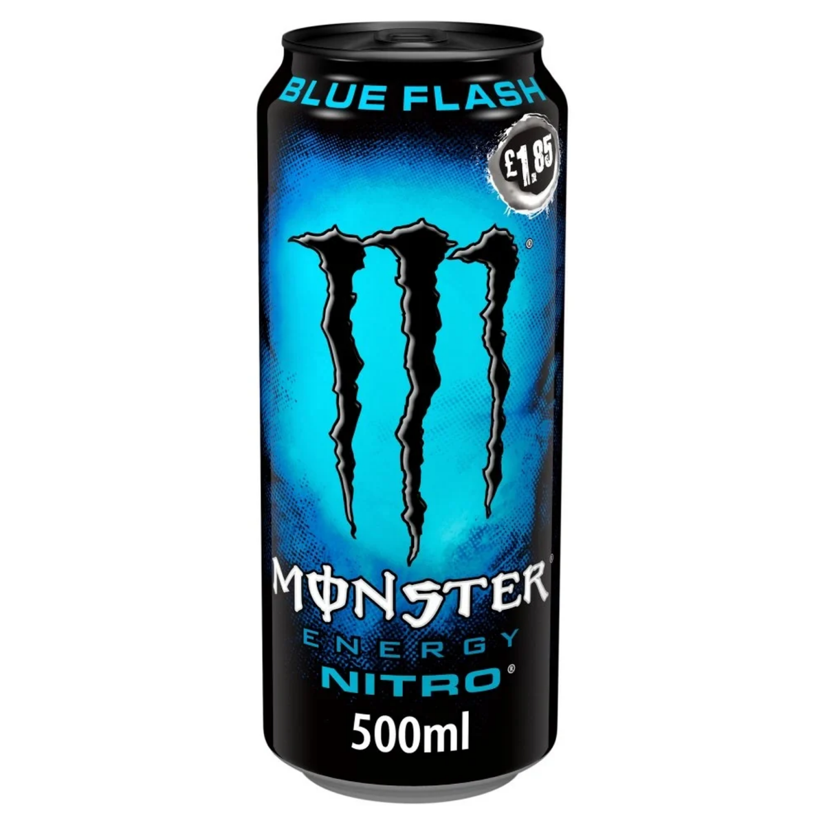 Ontdek Monster Energy Nitro Blue Flash: een frisse energiedrank met koolzuur en stikstof voor een zachte, bruisende afdronk. Bestel eenvoudig online!⠋

