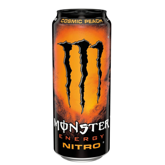 Monster Energy Nitro Cosmic Peach energiedrank met kosmische perziksmaak
