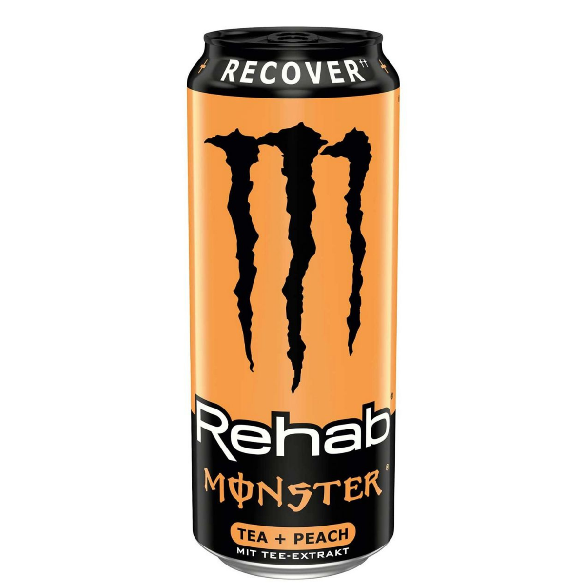 Monster Energy Rehab Peach theedrank met verfrissende perziksmaak