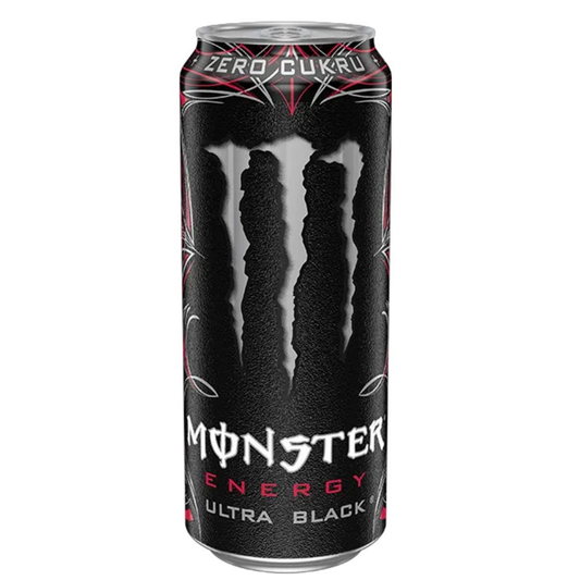 Monster Energy Ultra Black suikervrije energiedrank met vlierbessensmaak