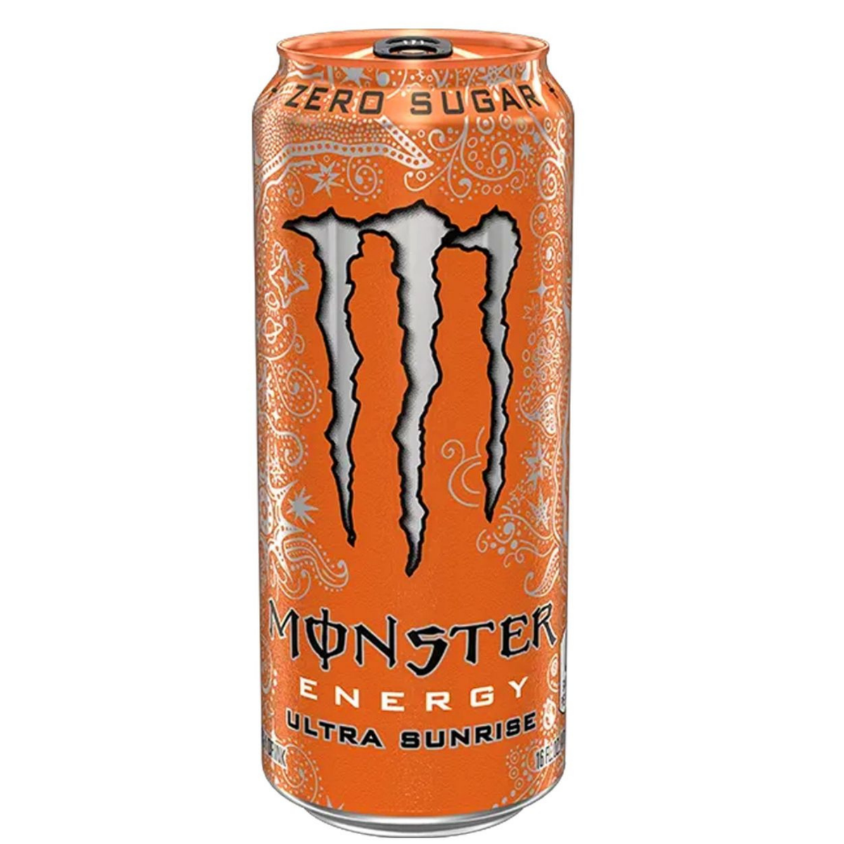 Monster Energy Ultra Sunrise suikervrije energiedrank met frisse citrussmaak
