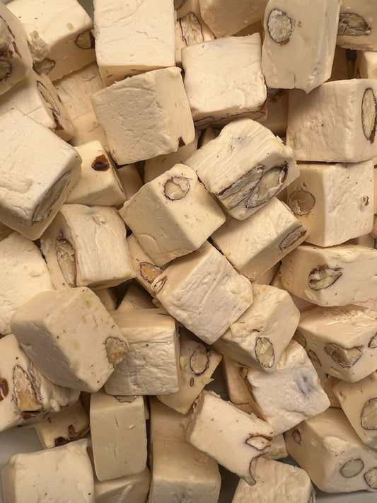 nougat vanille, felko, nougatblokjes 