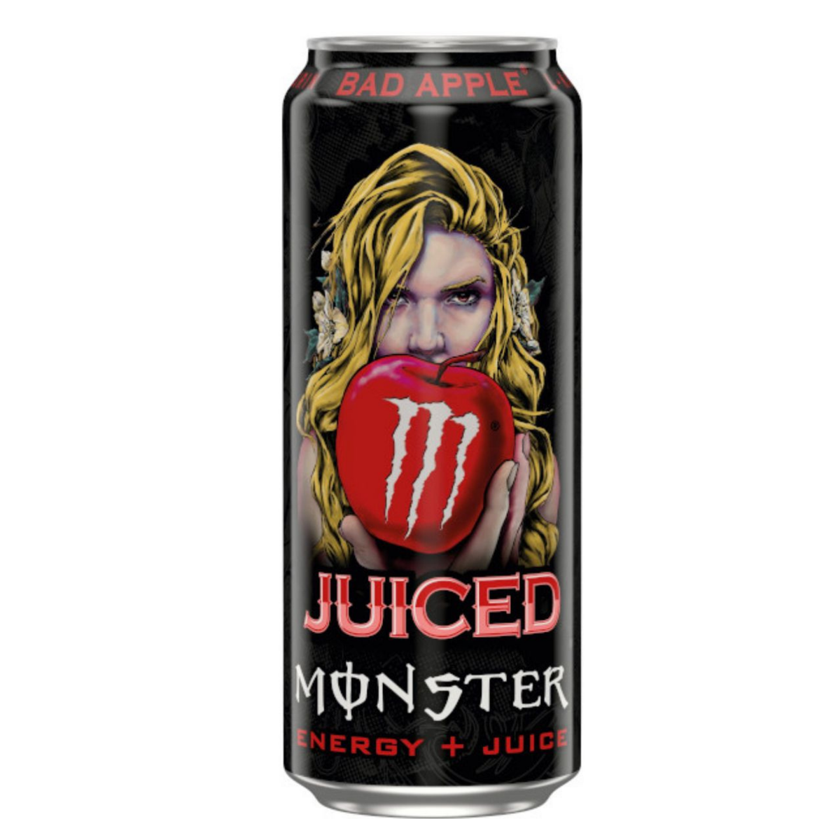 Monster Juiced Bad Apple energiedrank met frisse appelsmaak