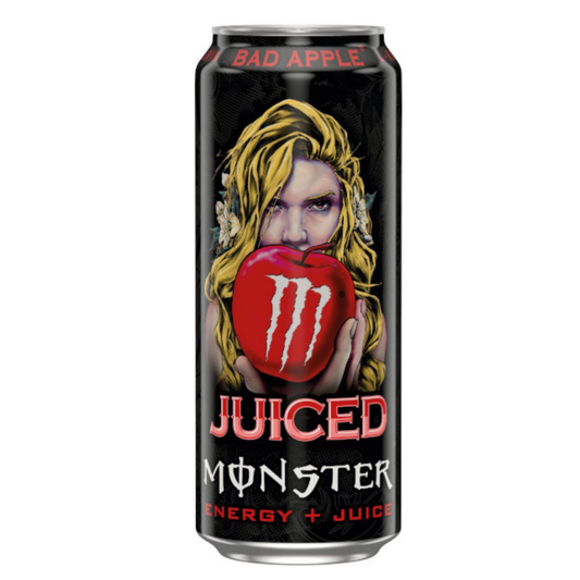 Monster Juiced Bad Apple energiedrank met frisse appelsmaak