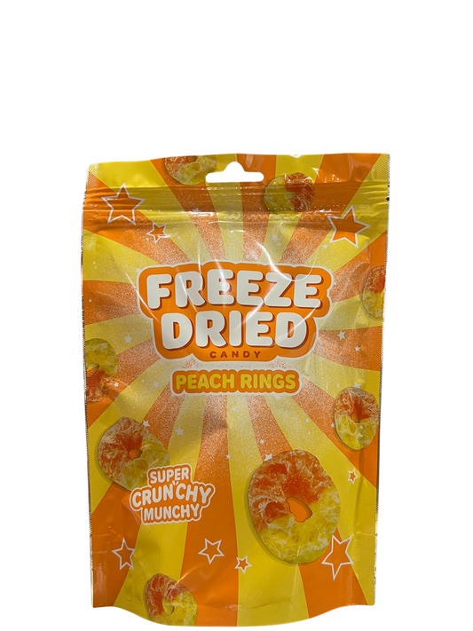 Freeze dried Peach Rings