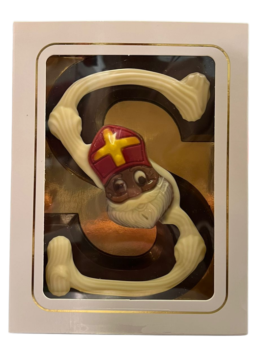 Luxe Chocoladeletter Puur 200 Gram