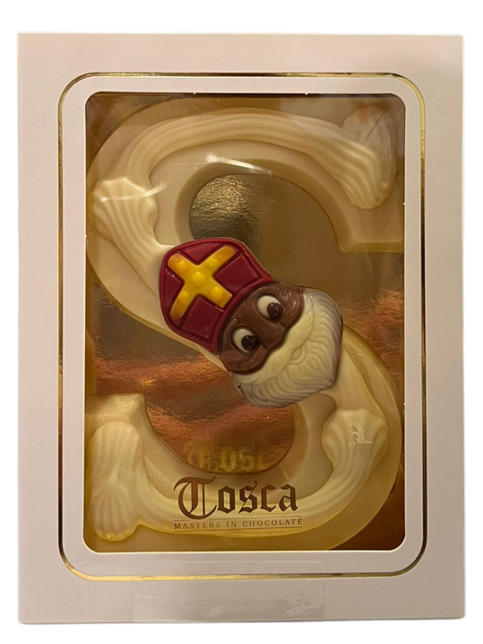 Luxe Chocoladeletter Wit 200 Gram