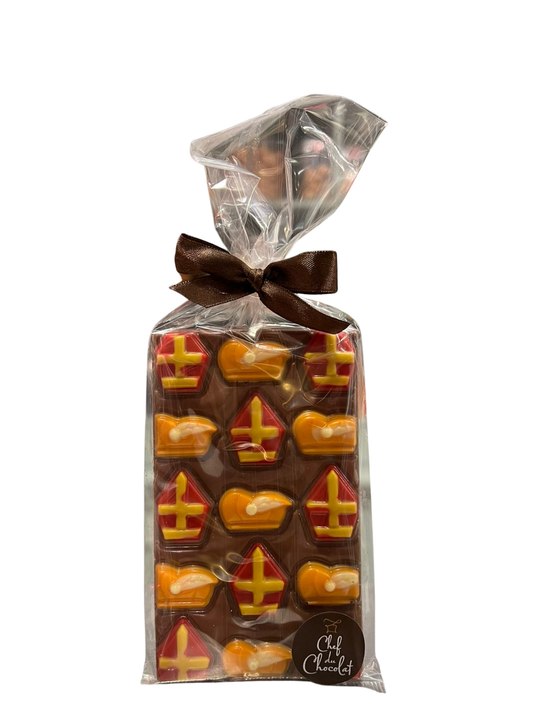 Chocoladetablet Sint en Piet