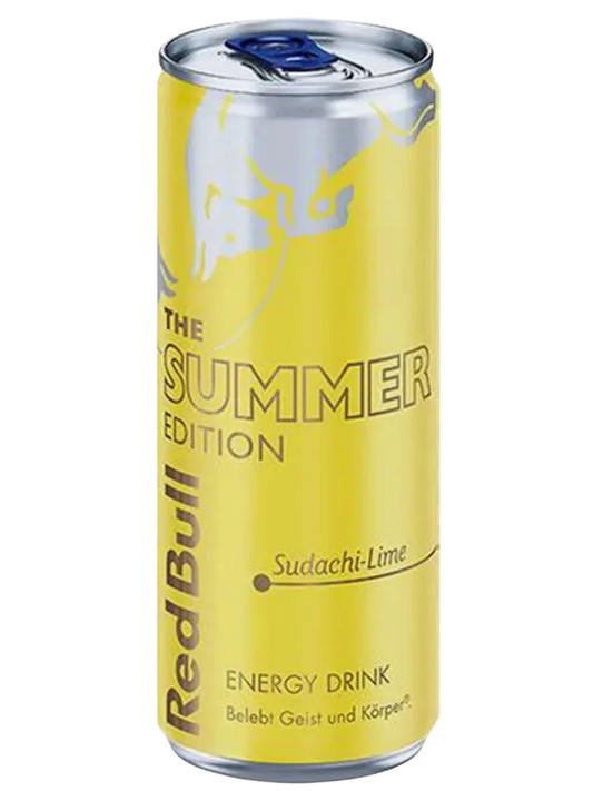 Red Bull Summer Edition 2026 Sudachi-Lime blikje – frisse energiedrank met sudachi en limoen